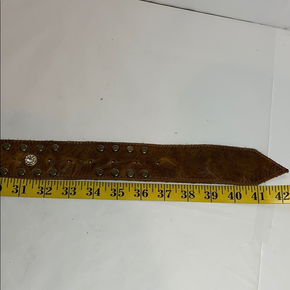 Michelle Monroe Rhinestone Hobo Cross Belt - Picture 6 of 8